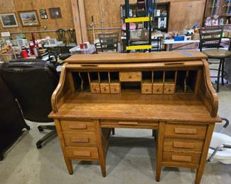 Antique Rolltop desk
