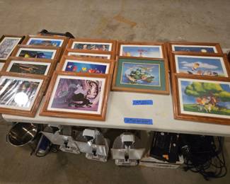 Disney lithographs