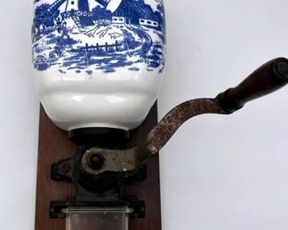 Vintage Wall Mount Coffee Grinder