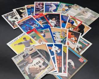 Rare Vintage Nolan Ryan Baseball Card Lot