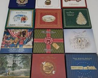 The White House Historical Association Christmas Ornaments A