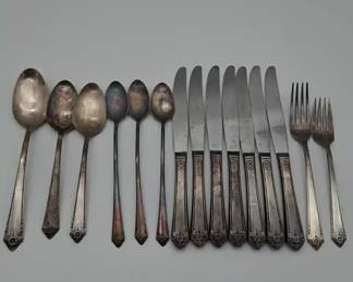 Vintage Rogers And Bro Flatware Set