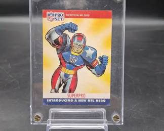 1990 NFL Pro Set Superpro Trading Card