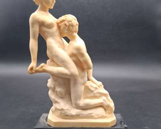 Amilcare Santini LIdol Eternelle And David Sculptures