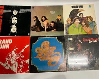 7 Vinyl BluesRock Records Grand Funk Others
