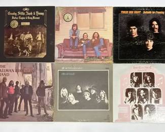Classic Rock Records Allman Brothers, CSN CSNY, Three Dog Night