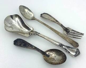 Gorham Alvin Sterling Silver Flatware Assortment 78g