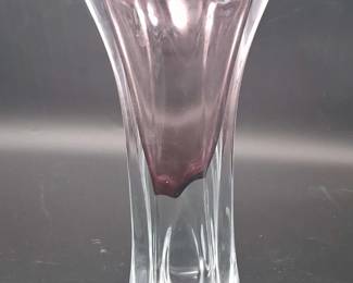 Hand Blown Art Glass Vase