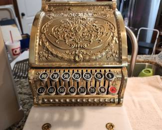 National Cash Register Model 313, This is a 1980's special Centenary Reissue! Brand new in the box. All the parts and keys are with it