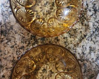 Anchor Hockings "Star and Cameo" bowls