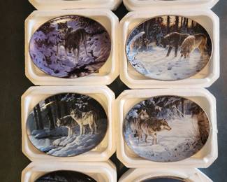 Moonlight Shadows collector plates