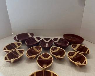 Football Snack Bowls