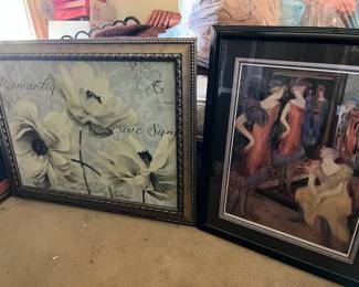 Two Large Scale Cool Prints