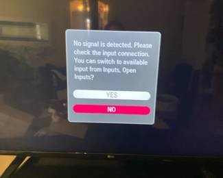 LG 42 TV With Remote