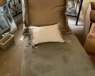 Bedroom Lounge Chair And Pillows