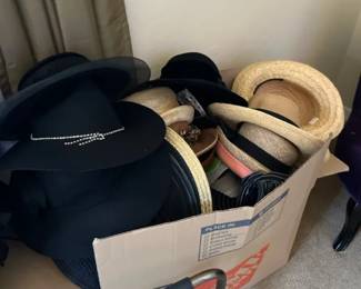 Large Lot Of Assorted Hats