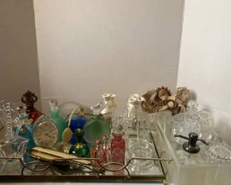 Lot Of Old Bottles