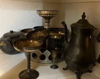 Vintage Silver Plated Items