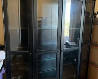 Four Door, Five Shelf, Plenty Of Storage Curio Cabinet