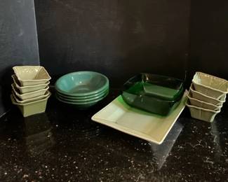 Green Kitchenware