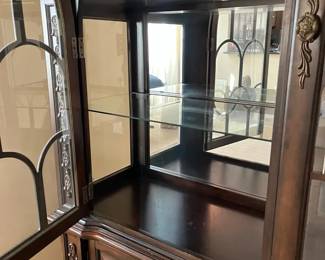 Dark Cherry Cabinet