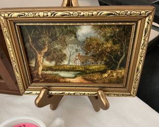 Robert J. Hall painting