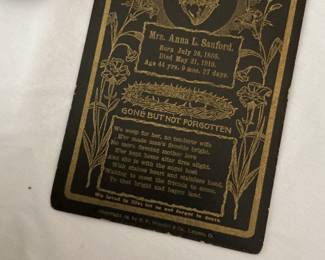 Old Loving Remembrance ephemera