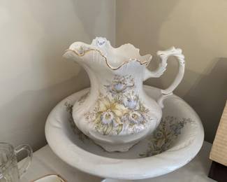 Pitcher and basin