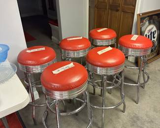 Bar stools. Used in excellent condition, no rust or dents!