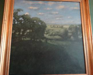 This Original OIl is so peaceful - I Love His Technique!