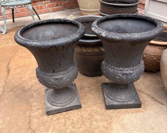 Assorted Outdoor Planters
