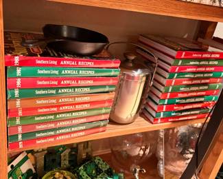 Large Collection of Southern Living Cookbooks