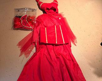 Professional made Costume of a Devil Woman One Size Fits Most