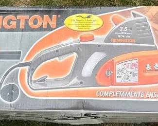 Remington 16 Electric Chainsaw 3.5 HP Original Box with Storage Case