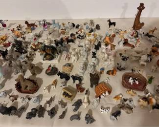 Miniature animal figurines