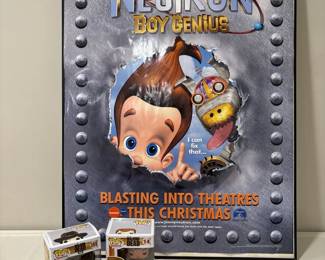 Walking Dead collectible toys Plus Jimmy Neutron movie poster