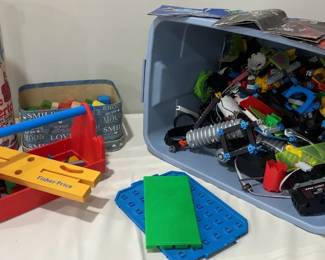 Vintage building toys