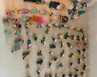 Antique Smurf Figurines More