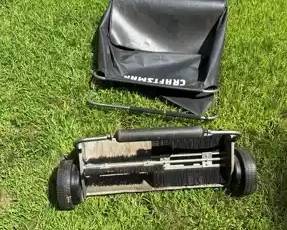 Craftsmas Lawn Brush And Craftsman Push Mower Grass Catcher