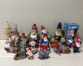 Unique Collection of Garden Gnome