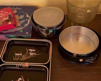 Misc. bakeware & serving dishes 