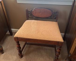 Art Deco makeup stool