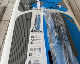 New unused paddle board 