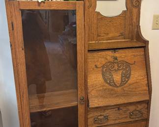 Gorgeous antique library desk 