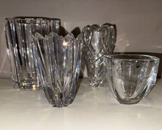 “Orrefors” crystal from Sweden