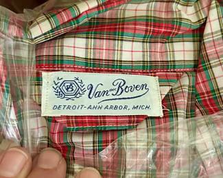 Van Beven Men’s Shirts. Made in Detroit