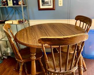 Well used Kitchen Table w/4 Chairs..$50 !!!