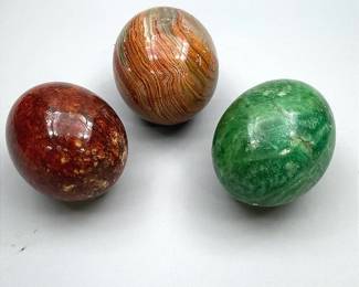 Hand-Polished Decorative Stone/Mineral Eggs