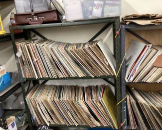 All vinyl records $3