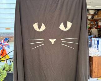 220 blackcatcostumecapewithhoodandear